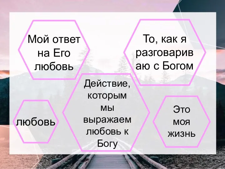 Мой ответ на Его любовь То, как я разговариваю с Богом