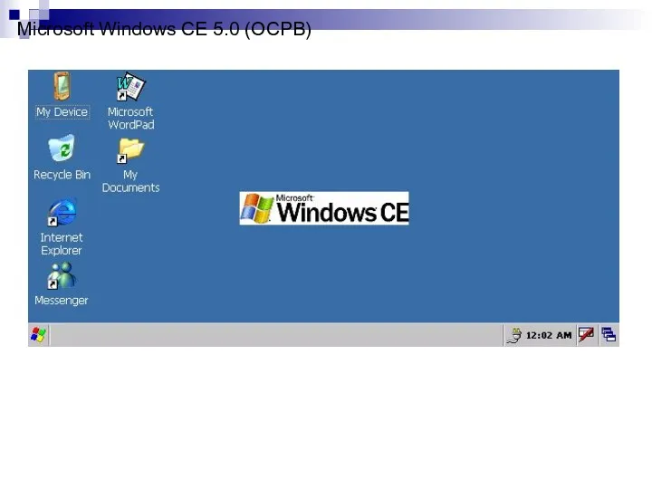 Microsoft Windows CE 5.0 (ОСРВ)