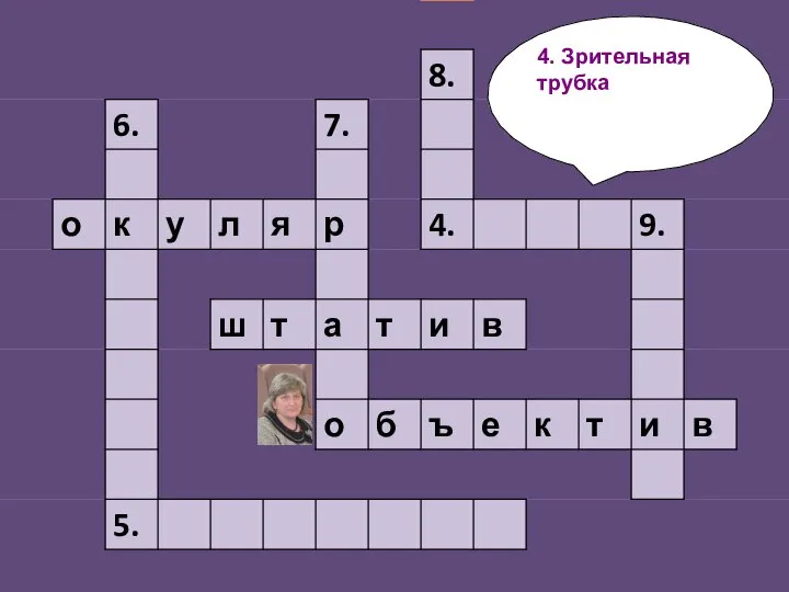 4. Зрительная трубка