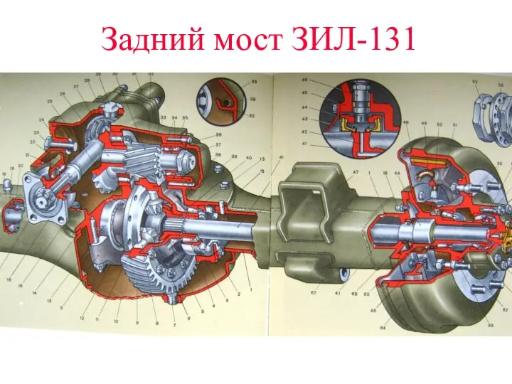 Задний мост ЗИЛ-131