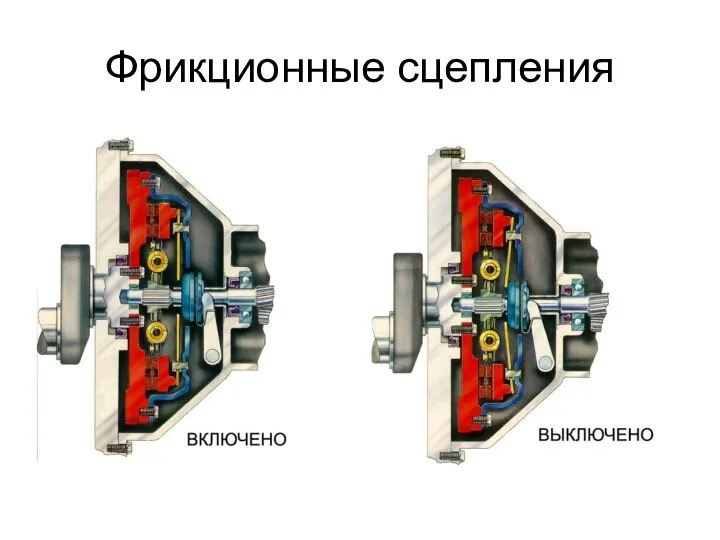 Фрикционные сцепления