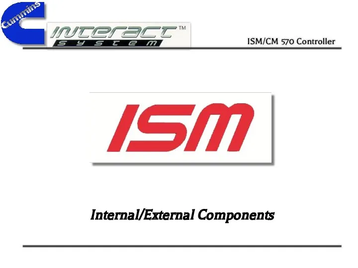 Internal/External Components
