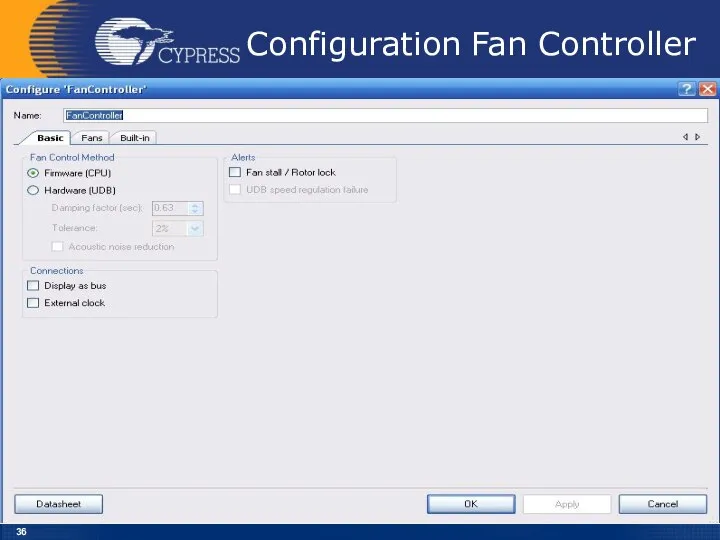 Configuration Fan Controller