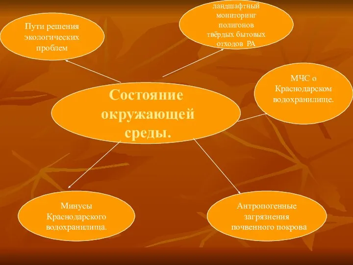 Состояние окружающей среды. Пути решения экологических проблем Эколого-ландшафтный мониторинг полигонов твёрдых