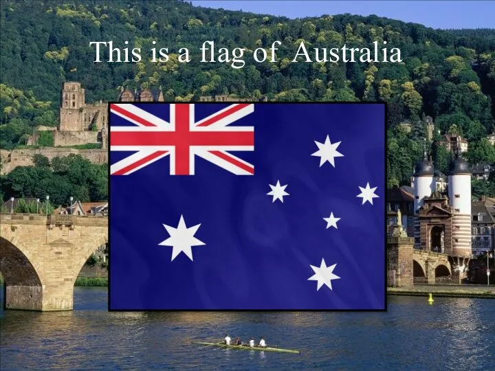 This is a flag of Australia