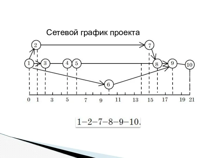 Сетевой график проекта