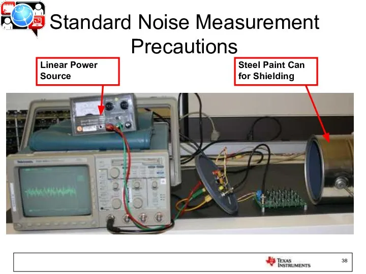 Linear Power Source Steel Paint Can for Shielding Standard Noise Measurement Precautions