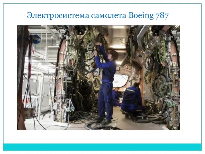 Электросистема самолета Boeing 787