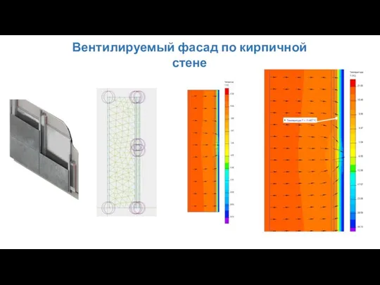 Вентилируемый фасад по кирпичной стене