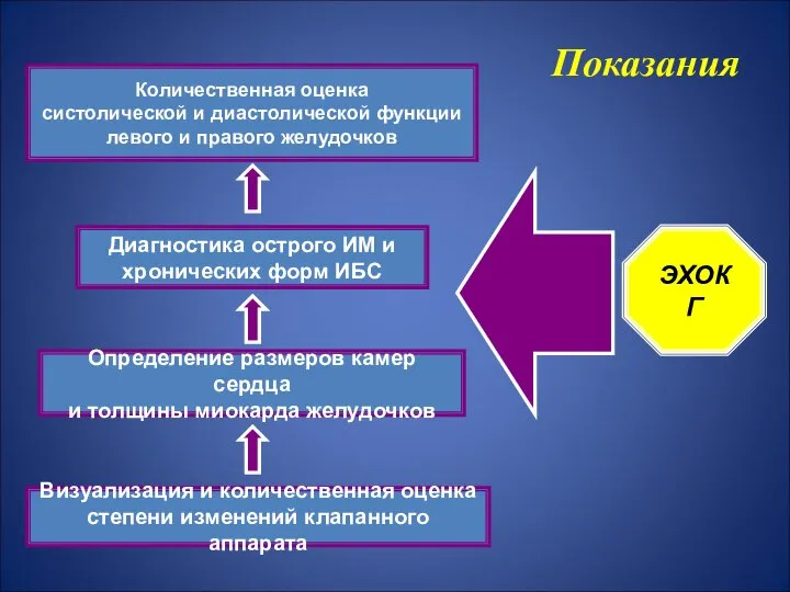 Визуализация и количественная оценка степени изменений клапанного аппарата Определение размеров камер