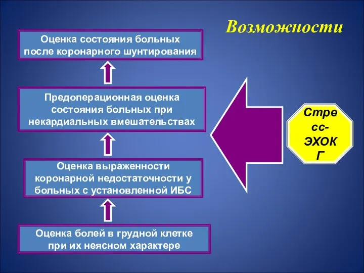 Оценка болей в грудной клетке при их неясном характере Оценка выраженности