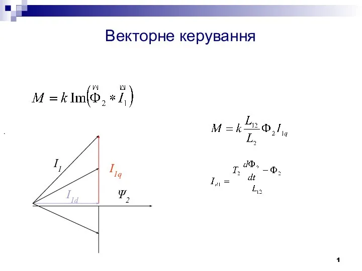 Векторне керування . 1