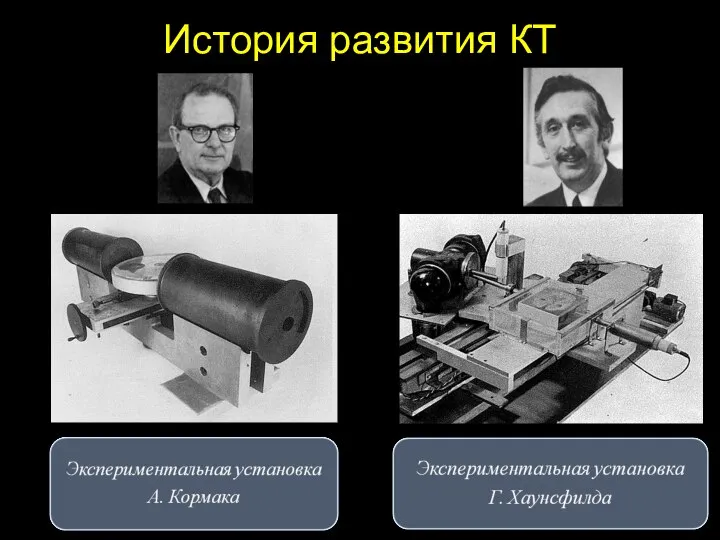 История развития КТ