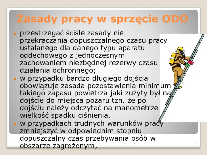 * przestrzegać ściśle zasady nie przekraczania dopuszczalnego czasu pracy ustalanego dla