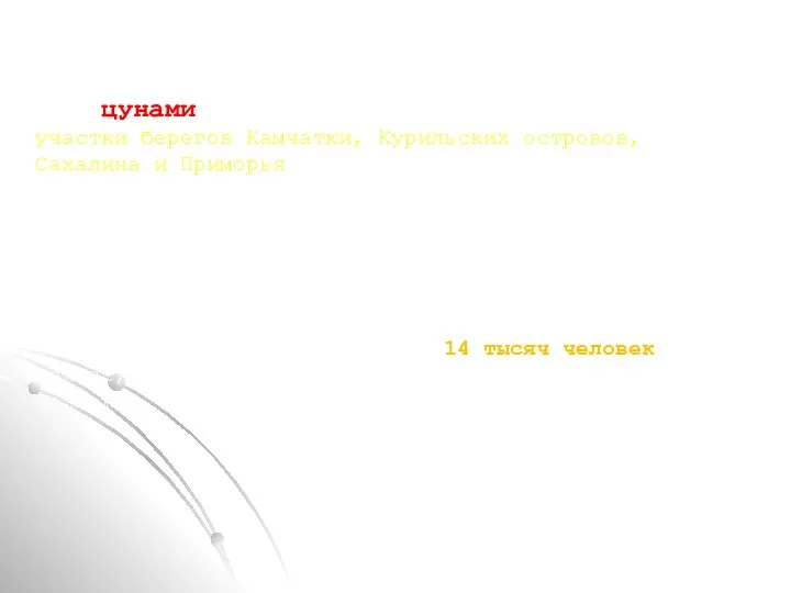 С сейсмичностью и подводным вулканизмом тесно связана опасность возникновения огромных морских