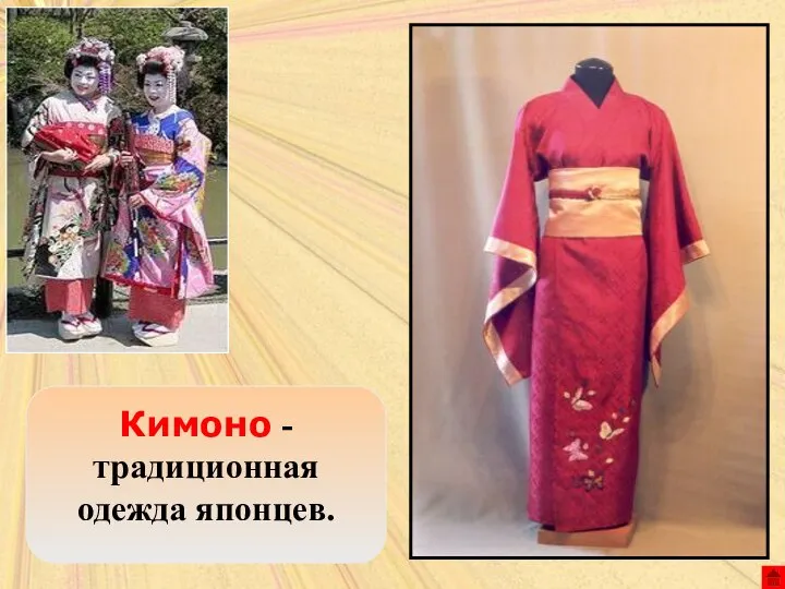 Кимоно - традиционная одежда японцев.