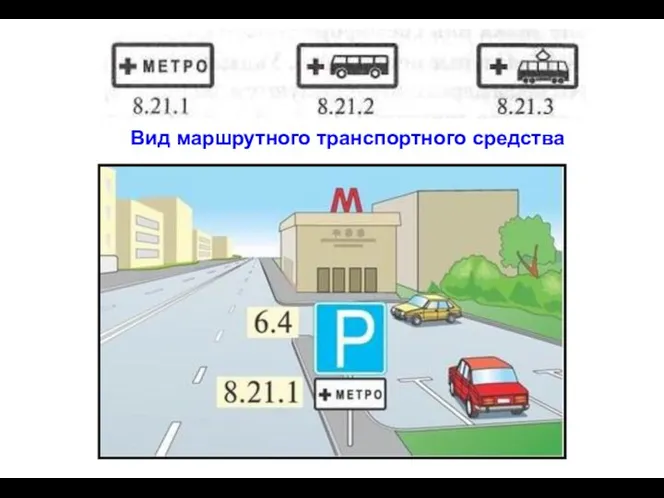 Вид маршрутного транспортного средства