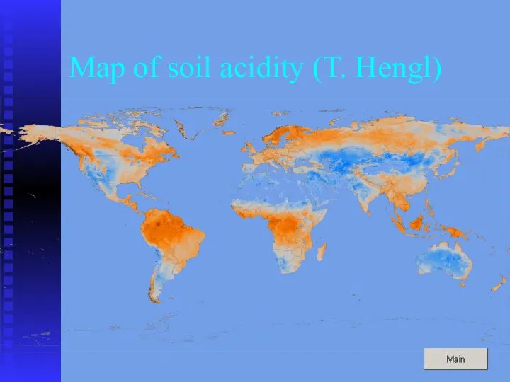 Map of soil acidity (T. Hengl)