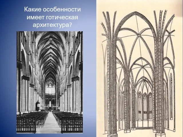 Какие особенности имеет готическая архитектура?