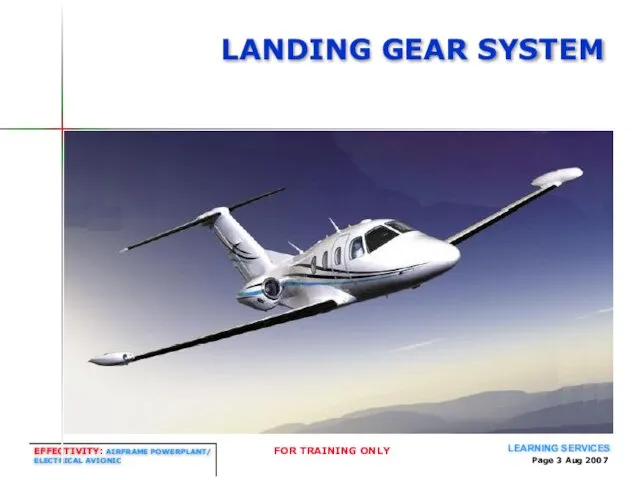 Page Aug 2007 LANDING GEAR SYSTEM