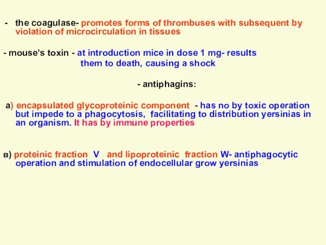 the coagulase- promotes forms of thrombuses with subsequent by violation of