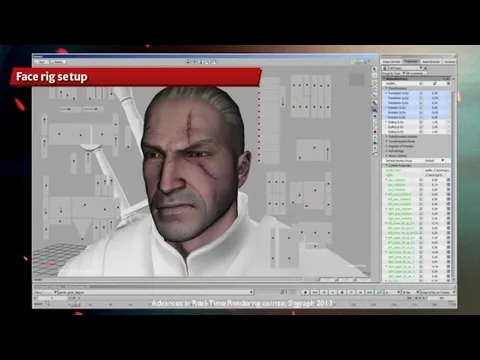 Advances in Real-Time Rendering course, Siggraph 2013 Face rig setup