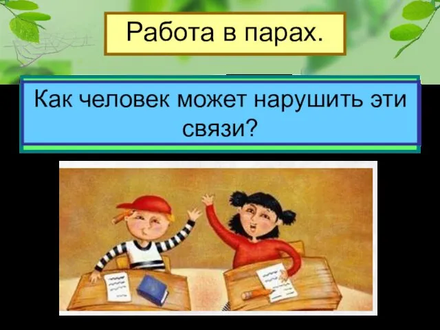 Работа в парах. Рассмотрите рисунки в учебнике на стр.63, приведите примеры