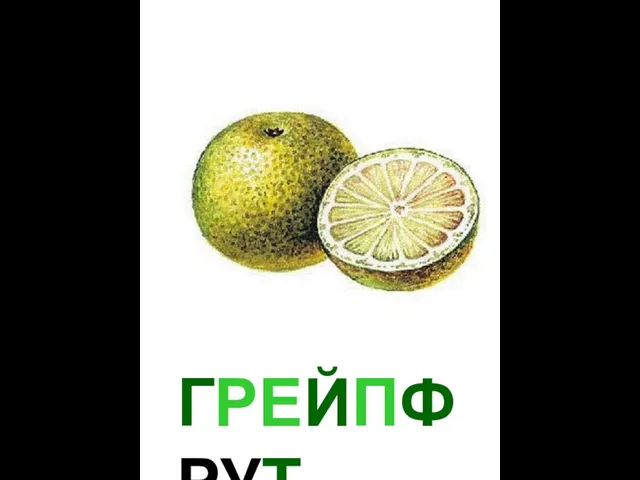 ГРЕЙПФРУТ