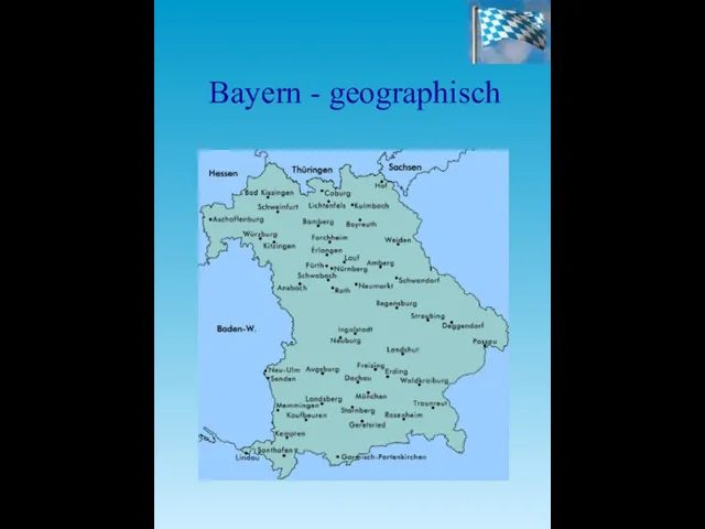 Bayern - geographisch
