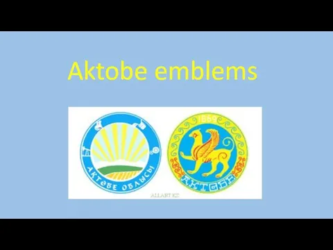 Aktobe emblems