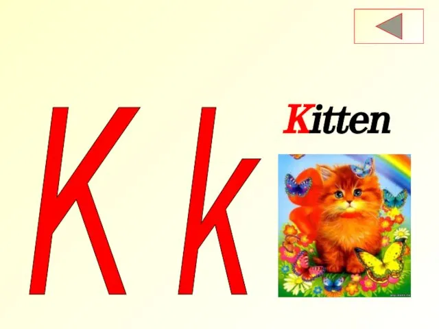 K k Kitten