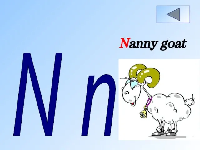 N n Nanny goat