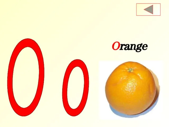 O o Orange