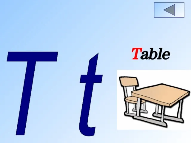 T t Table