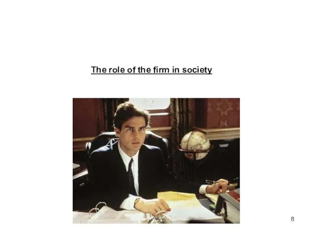The role of the firm in society