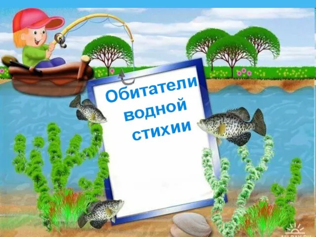 Обитатели водной стихии