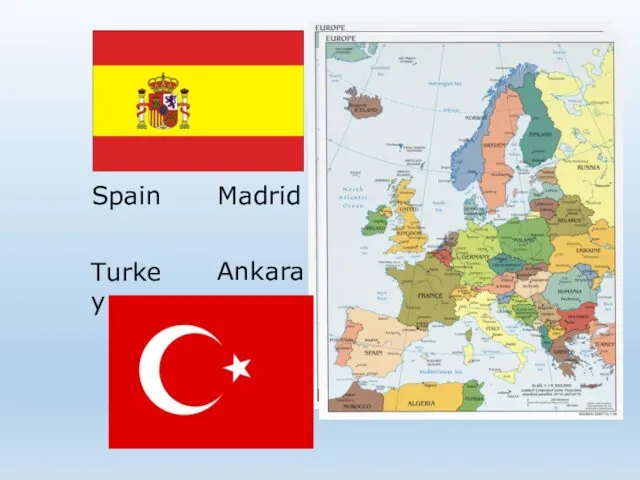 Spain Turkey Madrid Ankara