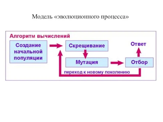 Модель «эволюционного процесса»