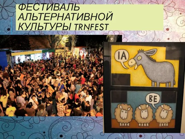 ФЕСТИВАЛЬ АЛЬТЕРНАТИВНОЙ КУЛЬТУРЫ TRNFEST