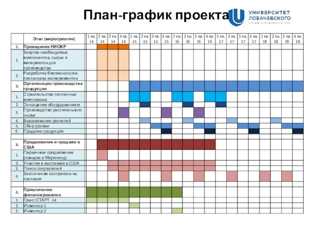 План-график проекта