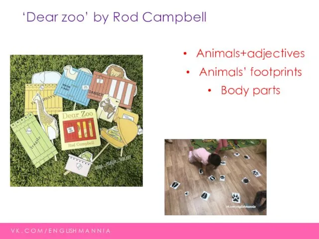 ‘Dear zoo’ by Rod Campbell V K . C O M