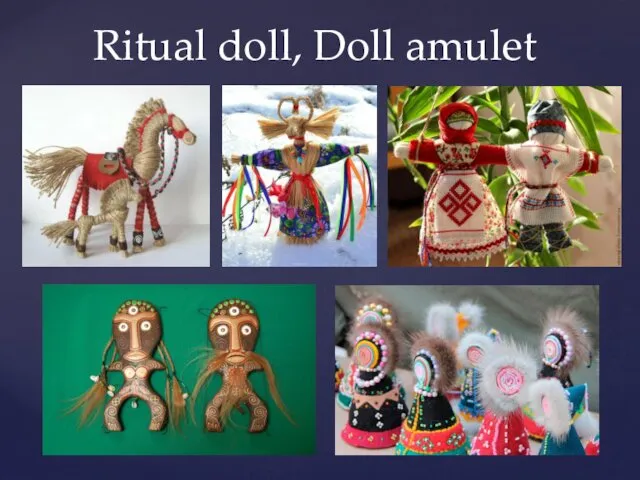 Ritual doll, Doll amulet