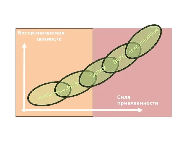 Воспринимаемая ценность Сила привязанности