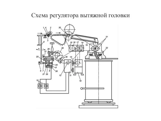 Схема регулятора вытяжной головки