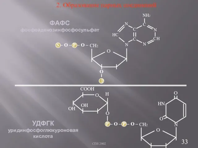 СПб 2002 О CH2 S – О – Р – O