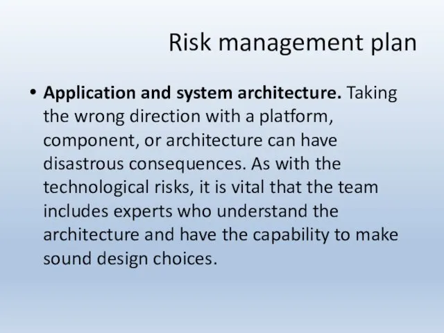 Application and system architecture. Taking the wrong direction with a platform,