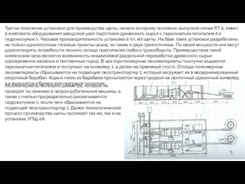 Третье поколение установок для производства щепы, начало которому положено выпуском линии