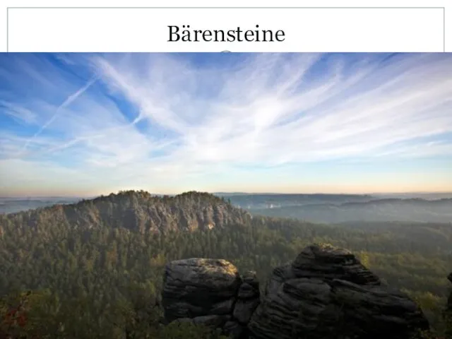 Bärensteine