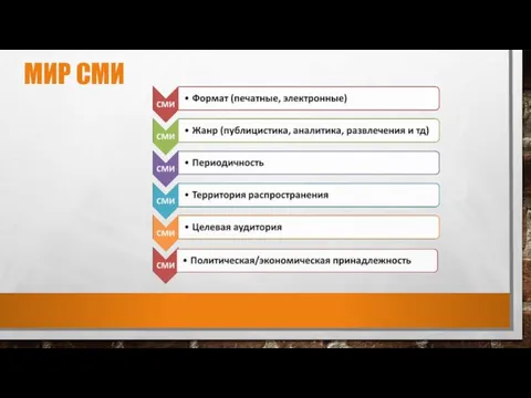 МИР СМИ