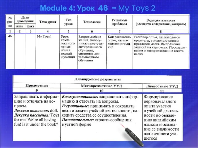 Module 4: Урок 46 – My Toys 2